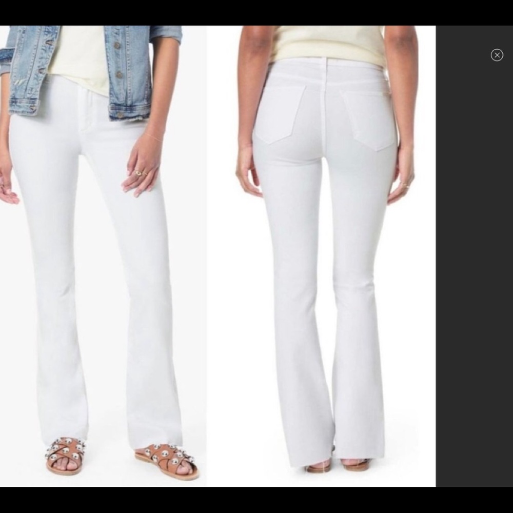 Joe's Jeans White Hi Rise Honey Flawless Curvy Bootcut Jeans Women's Size 28